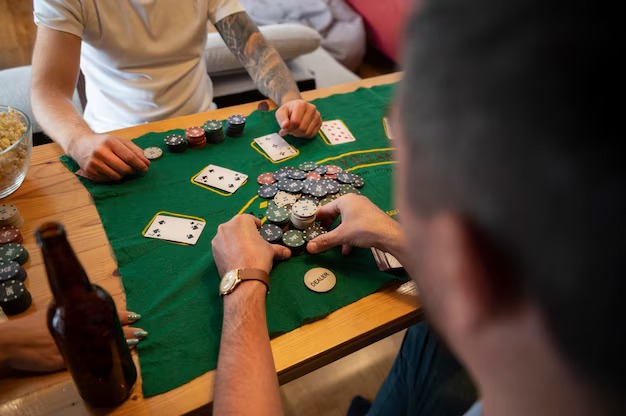 Live roulette game in progress with wheel spin